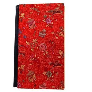 Rare Handmade Silk-Covered Bridge Scoresheets w/ Original Pencil Hong Ko…